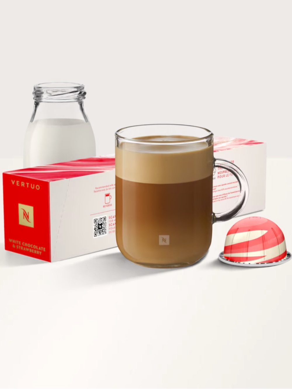 Nespresso White Chocolate & Strawberry